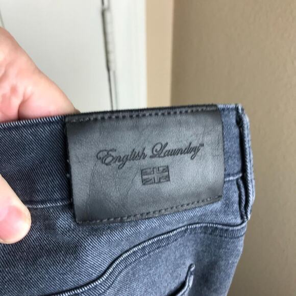 English Laundry Men's Tapered Leg Stretch Jeans Grey ~ Size 36x34 (tagged) - Picture 6 of 8
